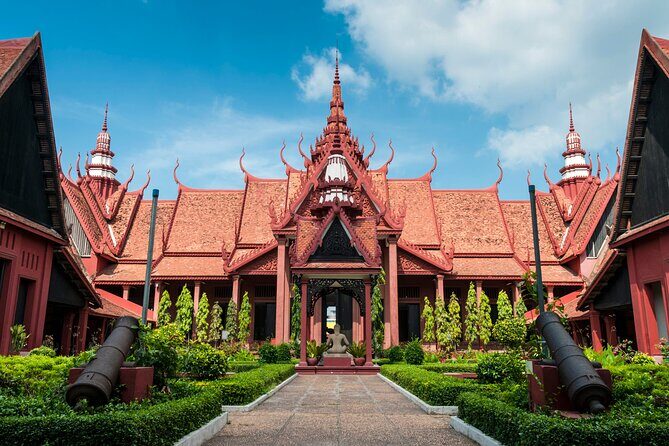 3-Day Private Tour Phnom Penh & Siem Reap include domestic flight - Phnom Penh on Day 1: museums, royal power, then a Mekong sunset