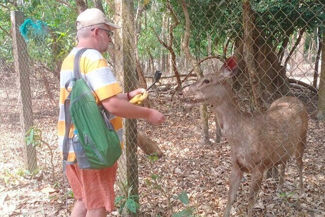 Cambodia Wildlife Sanctuary and Countryside Tour - Phnom Tamao behind-the-scenes at 7:40 am energy