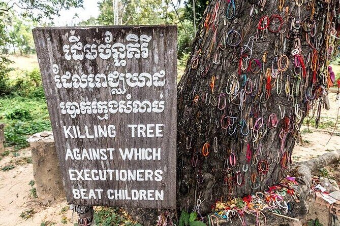 Half Day Trip to Killing Field and Genocidal Museum - Choeung Ek: the killing field and the skull stupa