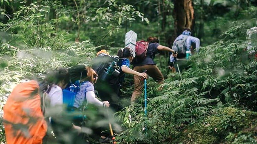 Phnom Penh: 2-Day Aural Mountains Hiking Adventure - Trekking Day 1: Forest paths, streams, viewpoints, and a lunch break that cools you down