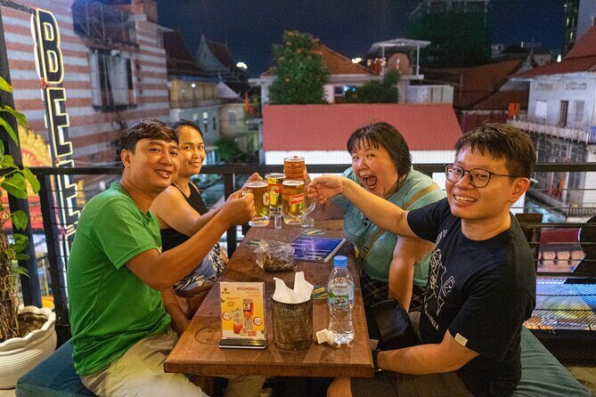 Phnom Penh Evening Food Tour - Inclusive 5 stops local Tastings - Stop-by-stop: from riverfront snacks to Num Banh Chok