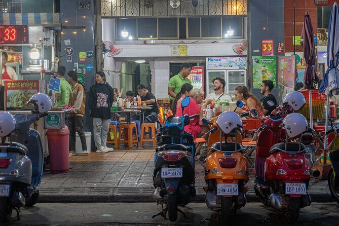 Phnom Penh Evening Foodie Vespa Tour / Tuk Tuk Available - Price and What You Actually Get for $44.10