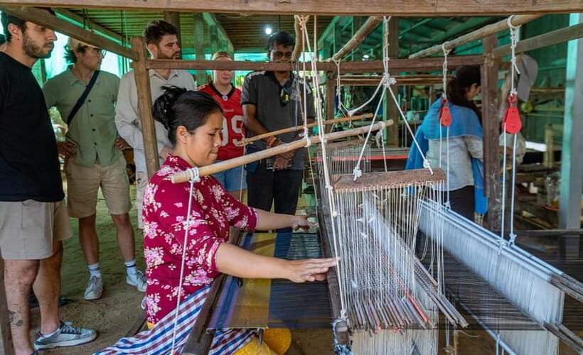 Phnom Penh Haft Day Tour to Silk Island by Tuk Tuk - The Silk Weaving Workshop: Where the Story Becomes Thread