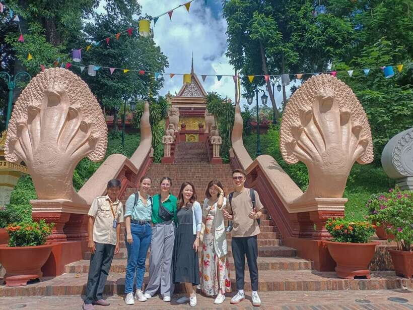 Phnom Penh Historical Sites Tour by Tuk Tuk - Royal Palace complex and Silver Pagoda: grandeur with a practical twist