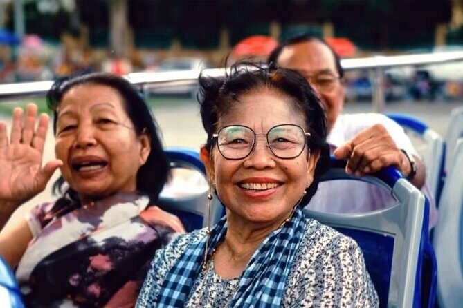 Phnom Penh Hop-on Hop-off Bus with Free Boat Cruise 1 Day Pass - A Smart Way to Structure One Day in Phnom Penh for $13