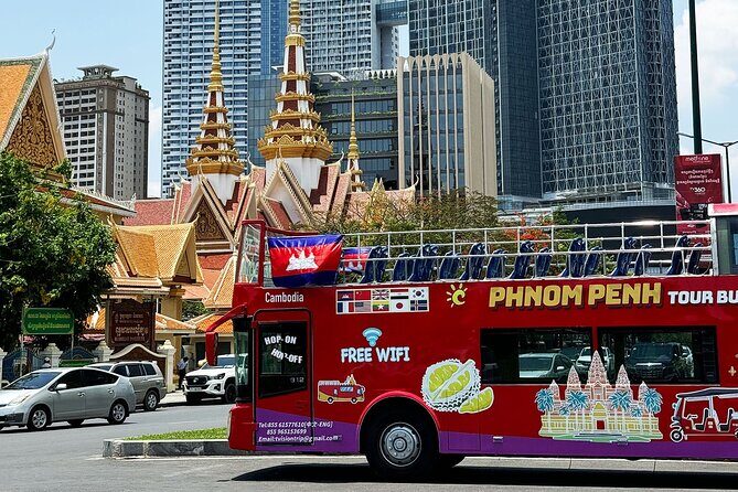 Phnom Penh Hop-on Hop-off Bus with Free Boat Cruise 1 Day Pass - Weekend Night Market Road Closures: The Only Timing Trap
