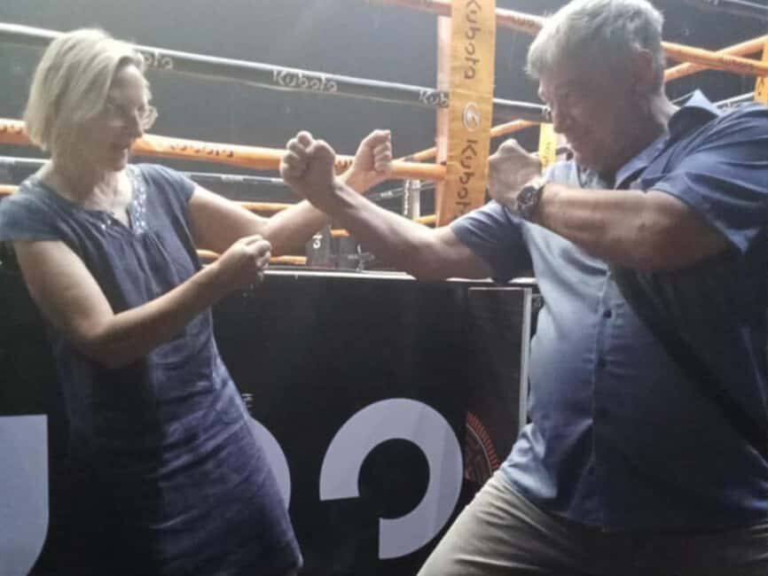 Phnom Penh: Kun Khmer Kick boxing Original - VIP seats close to the ring: the big difference from a “standard” show