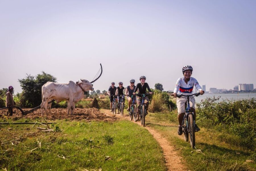 Phnom Penh: Mekong Islands & Silk Islands Guided Bike Tour - Safety and comfort: what the gear and guide style really mean