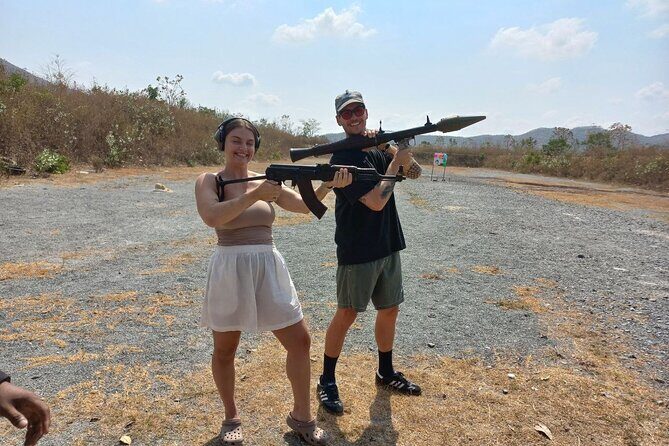 Phnom Penh Outdoor shooting Range - Orientation and Choosing Guns: The Part That Makes It Worth It