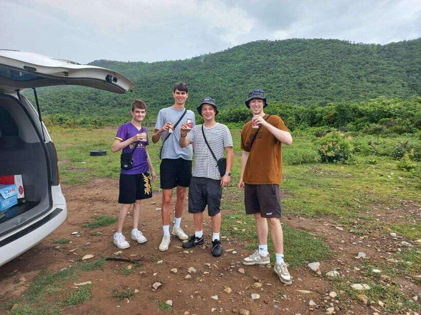 Phnom Penh Outdoor shooting Range - Snacks, Unlimited Drinks, and the Break Between Shots