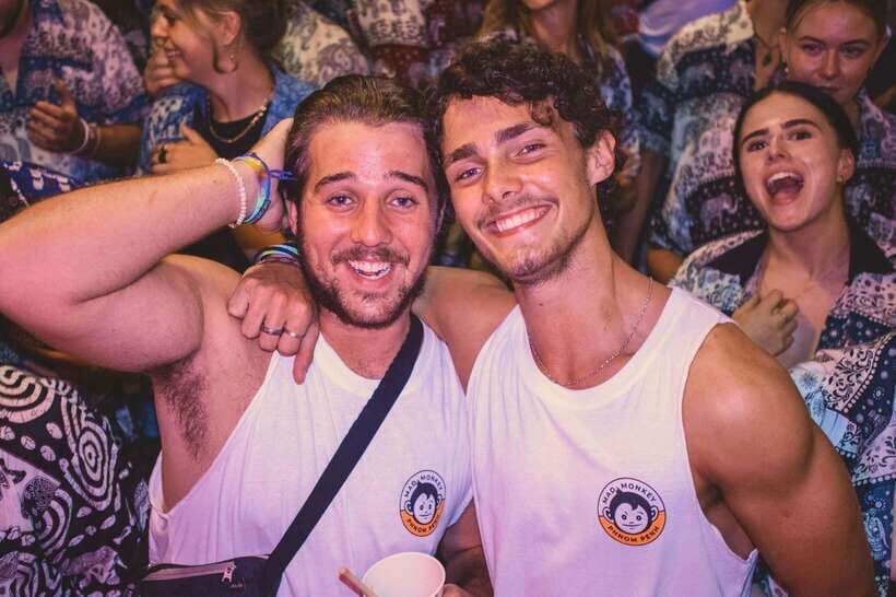 Phnom Penh Pub Crawl with Free Mad Monkey Singlet - 7 PM start: free shots and the singlet moment