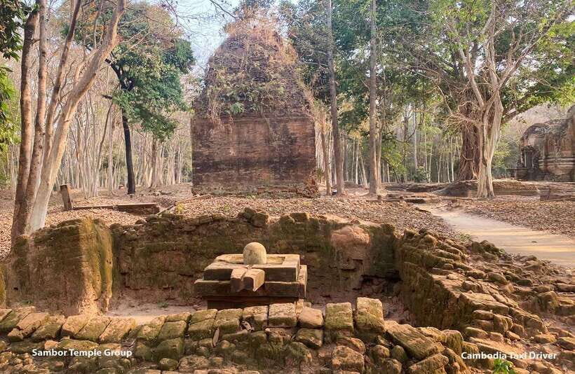Phnom Penh - Siem Reap Road Transfer Plus Sightseeing - Sambor Prei Kuk jungle temples: old stones, a calmer pace