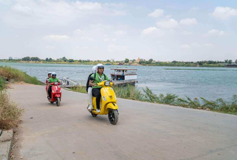 Phnom Penh Silk Island Sunset Vespa Tour / Tuk Tuk Available - Key Takeaways Before You Go