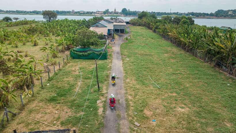 Phnom Penh Silk Island Sunset Vespa Tour / Tuk Tuk Available - SMango House Resort Break: A Reset Before the Craft Work