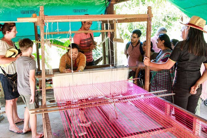 Silk Island Private Half-Day Tour from Phnom Penh - Getting there: hotel pickup, tuk tuk or minivan, then the ferry