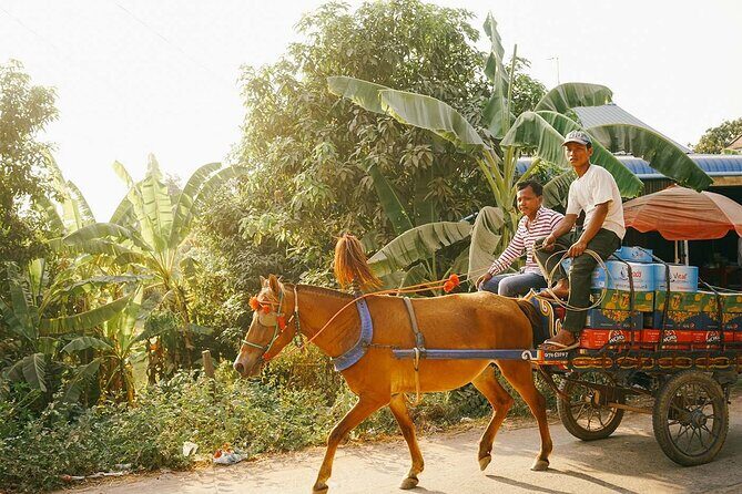 Silk Island Private Half-Day Tour from Phnom Penh - Silk Island village views: homes, farms, and a guided route at your pace