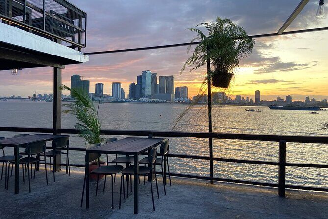Sunset Cruise with free flow beer, soft drinks & fruit platter - The half-island stop that changes the vibe: Silk Island by tuk-tuk