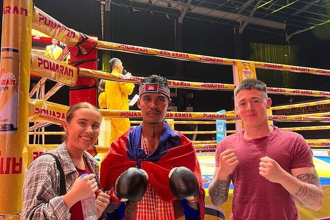 Watch Live Khmer Traditional boxing in Phnom Penh - Hotel pickup to reserved ring-side seats